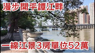 漫步開平譚江邊 一綫江景3房單位52萬起 祥龍北路 祥龍橋 沿江西路