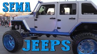 JEEPS OF SEMA 2016