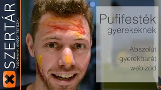 Szertár - Pufifesték gyerekeknek