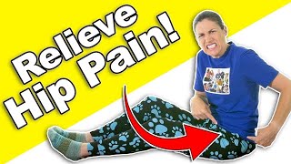 Relieve Hip Pain With This EASY Exercises Routine You Can Do At Home!