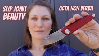 ANV Knives Z050/A Slip Joint To Fall For