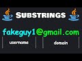 Java substrings are easy! 📧