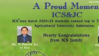 ICSJC Proud Moment