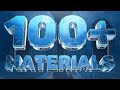 100+ Materials Cinema 4D Material Pack! (4K Materials)