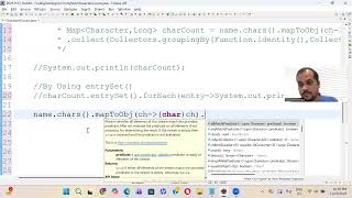 "Java Interview Question: Count Each Character Using Streams" #Java8 #JavaStreams #StreamAPI