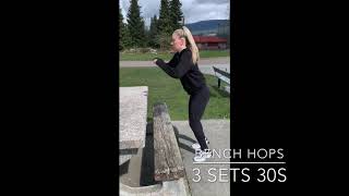 Outdoor Lower Body Workout