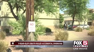 Coroner rules toddler died due to drug overdose