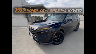 2025 Honda CR V Sport L Hybrid Interior/Exterior Walk Around