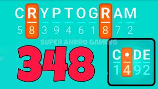 CRYPTOGRAM 348