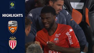 FC LORIENT - AS MONACO (1 - 0) - Highlights - (FCL - ASM) / 2021-2022