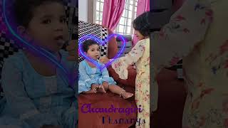 Kids enjoying Syrup as juice, Kids enjoying syrup, kids reactions, #Thananya, #ChandragiriThananya,