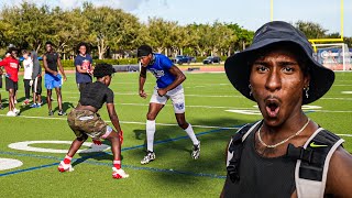 THIS IS HOW GOOD THE BEST 7ON7 TEAM IN FLORIDA IS.. (1ON1'S & 7ON7'S)