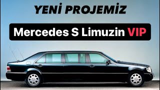 Mercedes Limuzin Nasıl Yapılır? PART 1 #mercedes #limuzin #sclass