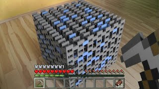 Dominoes Falling - Minecraft: Diamond Ore