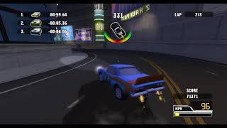 Cars: Race-O-Rama (Wii) - Relay Race 2 as Vince, Barry and Lenny