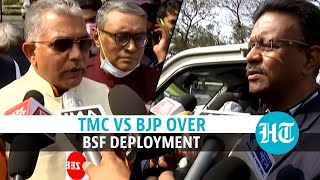BSF intimidating voters at BJP’s behest, says TMC; saffron party hits back