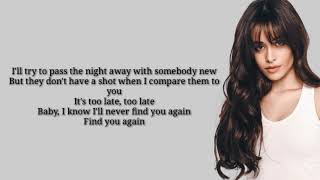 Mark Ronson - Find U Again (Lyrics ) ft. Camila Cabello