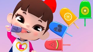 5Colors Ice Cream! Johny Johny Yes Papa Finger Family Funny Nursery Rhymes English song | Super Lime
