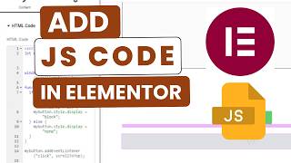 How To Add JS Code in Elementor | EASY Guide