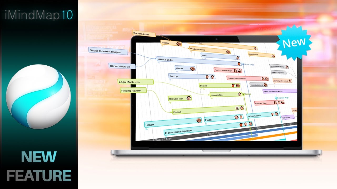 Imindmap 10 New Time Map View Youtube