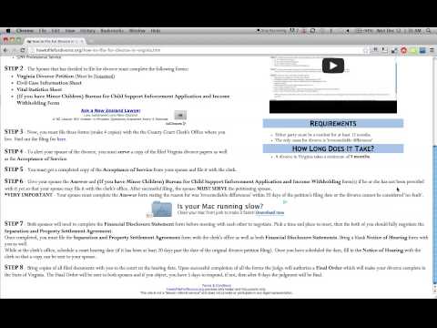 How to File For Divorce in Virginia How to File For Divorce in Virginia