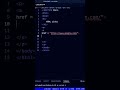 Html Links : How to insert a link in HTML? #python #coding #youtubeshorts #html #web #programming