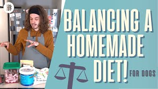 HOW TO BALANCE A HOMEMADE DIET FOR DOGS | The BK Pets Homemade Diet Guide for Dogs