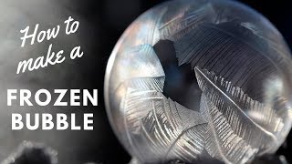 How To Make Frozen Bubbles