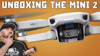 DJI Mini 2 Unboxing The Base Model - Crazy Small