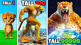 Shortest To TALLEST CHEETAH In GTA 5!