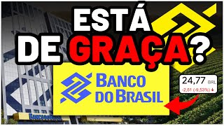 BANCO DO BRASIL: COTAÇÕES CAINDO com LUCROS PAGADORES de DIVIDENDOS é OPORTUNIDADE? PREÇO TETO BBAS3