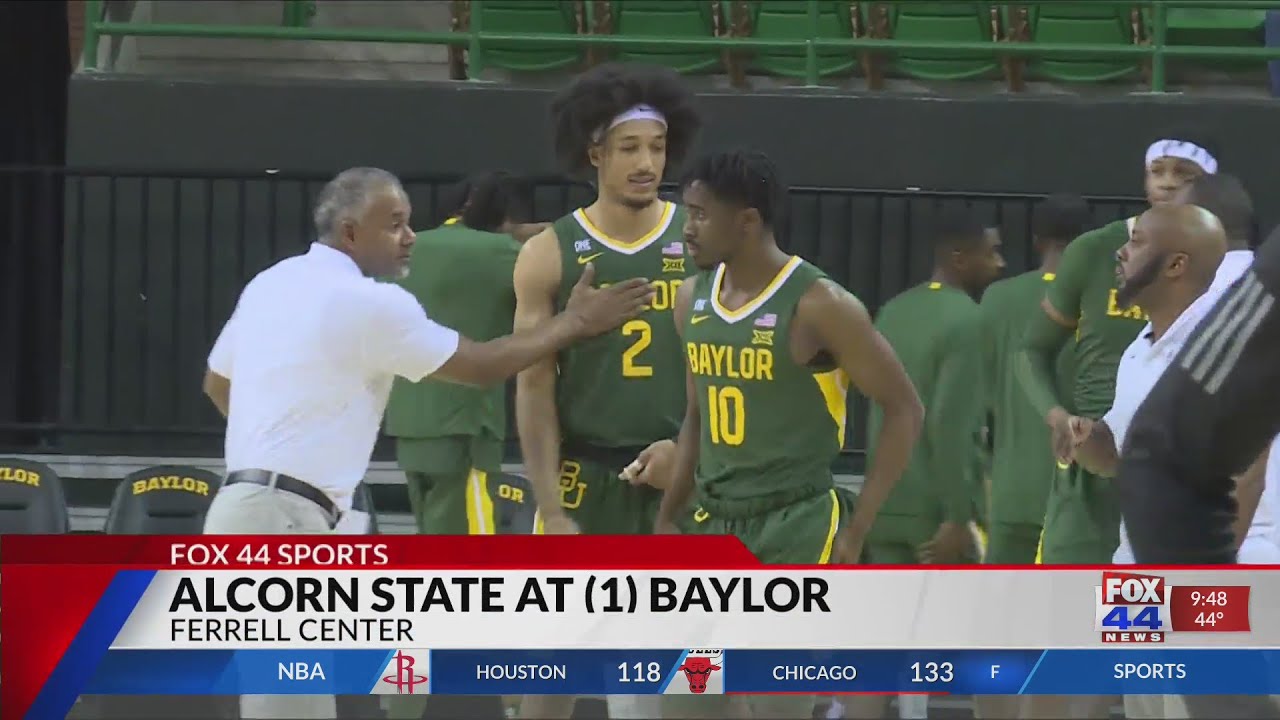 Baylor Basketball Beats Alcorn State - YouTube