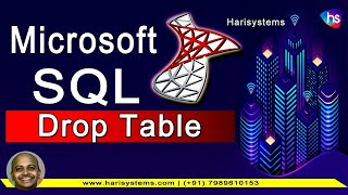 drop table statement in sql | learn sql tutorial for beginners | Harisystems