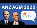 ANZ AGM 2020: The Board Face Your Questions!!!