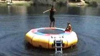 Island Hopper 15 ft. Classic Water Trampoline