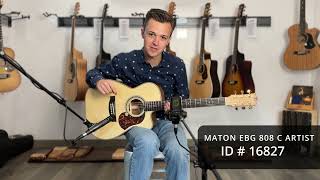 Maton Guitars EBG808C ARTIST #16827