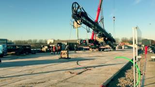 The first Loading Arm entered our private harbour @ the Koggehaven for revision