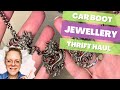 Car Boot Sale Vintage Jewellery Haul & Jewelry Mystery Bag Unboxing! PLUS My Latest Upcycle Project!