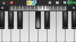KGF THEME I YASH BGM I KGF PIANO COVER I