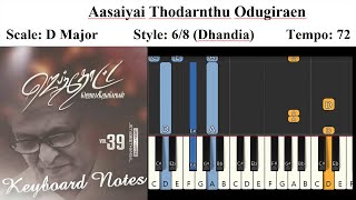 Aasaiyaai Thodarindhu Keyboard Notes Complete | JJ Vol 30 | Fr. S.J. Bercmans