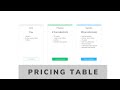How to make Responsive Pricing Table with HTML and CSS | CSS Tutorials