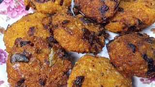 மொறு மொறு ஜவ்வரிசி வடை🌟/Sabudana vada😋/Tasty #Aahaworld 🌎