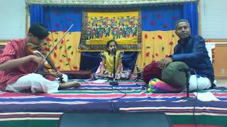 Nadabrahma Iowa - Navarathri Carnatic Vocal Concert by Vasudha Sakolkar