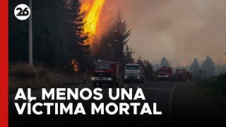 ARGENTINA | Un muerto por los incendios en El Bolsón