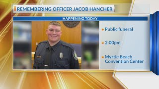 Public funeral set for fallen Myrtle Beach police officer