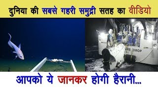 प्रशांत महासागर के 11KM नीचे का हाल | ये Video आपको हैरान कर देगा । Pacific Ocean | Mariana Trench |