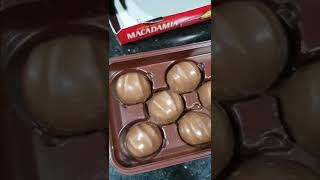 MEIJI CHOCOLATE | MACADAMIA CHOCOLATE #shorts #chocolate #sweet #macadamia