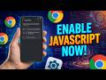 Enable JavaScript in Google Chrome (Step-by-Step Guide)