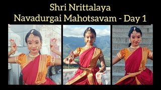 Durga Kavithuvam by Aishwarya -  Shri Nrittalaya's  Navadurgai Mahotsavam 2020 - Navarathri Day 1