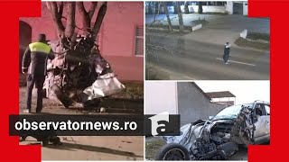 Un tânăr beat și-a ucis prietenul care încerca să-l oprească din condus. Accident cumplit în Timiș